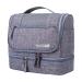 Hanging Bag Travel Cosmetic Kit Large Organizer Wet And Dry Toiletry Kit Makeup Kit Lip Products Organizer(Color:Gray) One Size Gray