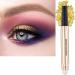 Gold Eyeshadow Stick Cream Shimmer Smooth Glitter palette liquid powder Single Eyeshadow Pencil Hypoallergenic Waterproof Long Lasting Eye shadow Highlighter Stick Eye Liner Pen Multi-Dimensional eyes Look (14 # Gold Shimmer) 14 Gold Shimmer