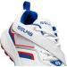 SOLM8 Men's Cricket Shoes - Rubber Spikes, All Round Performance Footwear (Blue/Red) - Size 11 - Buy Online on GoSupps.com