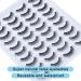 20 Pairs Natural Faux Mink False Eyelashes | Handmade & Reusable | Fluffy Volume Long Thick Lashes | 12mm | Pack of 1 - Buy Online on GoSupps.com