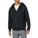 Russell Athletic Men's Dri-Power Fleece Hoodies & Sweatshirts, Moisture Wicking, Cotton Blend, Relaxed Fit, Sizes S-4X Full Zip Black Large