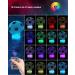 3D Football Night Light for Kids - Remote Control & 16 Colors | Perfect Football Gifts for Young Girls & Sports Fans - Buy Online on GoSupps.com