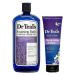 Dr Teal's Foaming Bath & Body Lotion Mothers Day Gift Set (2 Pack, 42oz Total) - 34oz Soothe & Sleep Lavender Foaming Bath & 8oz Nighttime Therapy Melatonin Body Lotion - For a Better Nights Sleep