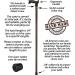Extra Long Handmade Ergonomic Walking Cane for Tall Men - 39 Inch Walnut Stylish Carved Wood Fashionable Stick - Buy Online on GoSupps.com