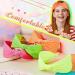 XunYee 80s Neon Headbands - 4 Pcs Retro Fluorescent Hair Accessories for Women - Orange, Green, Yellow, Pink - Buy Online on GoSupps.com