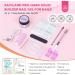 SAVILAND 15g Solid Sculpture Builder Gel for Nails: Clear Non-Stick 3d Hand Gel for Nails with Mini Nail Lamp Nails FIles Nail Clips Cuticle Pusher Set Soak Off UV 3D Nail Gel - Buy Online on GoSupps.com