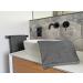 Zollner 10 Set Dark Gray Cotton Towels 50x100 cm - Soft Strong Washable Hotel Quality with Hanger - Buy Online on GoSupps.com