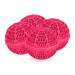 Relaxdays Laundry Ball Plastic 50% Ceramic Pink 9.5 x 10.5 x 10.5 cm