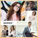 DOOViC Blue Light Filter Square Frame Reading Glasses - Large Prescription Lenses 024 Black 0.0 | International Shipping Available - Buy Online on GoSupps.com