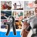 Juhumee Hand Trainer - Adjustable Forearm Workout Set (5-60 kg) | Strengthen Hands Fingers & Forearms | Ideal Finger Stretcher & Resistance Tool - Buy Online on GoSupps.com