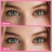 WENNALIFE Bottom Lash Clusters - Self Adhesive Natural Look Clear Band 80pcs - DIY Glueless Cat Eye Extensions - Buy Online on GoSupps.com