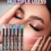 Moxeupon Cream Eyeshadow Stick Makeup with Eyeshadow Sticks Shimmering 6 Pieces Long Lasting Waterproof Makeup Stick for Travel Birthday Daily Use Women Girls Cosmetics - Buy Online on GoSupps.com