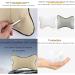 2pcs Memory Foam Car Headrest Pillows - Soft Neck Support Cushions for Comfortable Auto Driving - Universal Fit (Black) - Buy Online on GoSupps.com