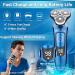 iwoole Electric Razor for Men - Wet Dry Rechargeable Shaver with Beard/Nose Trimmer | Cordless Face Shaver for Teens | USB Travel Grooming Tool - Buy Online on GoSupps.com