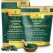 Biogenesis Energy & Immunity Set Includes Organic Chlorella Mini Tablets (300 Count) and SuperGreens Plus Powder (500g) Nutrient-Dense Australian Greens for Daily Vitality