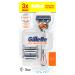 Gillette SkinGuard Flexball Razor Men Clinically Tested for Sensitive Skin Razor + 3 Razor Blades