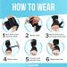 JJ CARE AFO Foot Drop Brace - Unisex Adjustable Ankle Brace for Improved Walking Gait and Achilles Tendon Pain Relief - Black - Buy Online on GoSupps.com