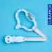 Curaprox Blue Baby Bite Ring with Rattle & Learning Toothbrush - BPA-Free - 1 Piece - Buy Online on GoSupps.com