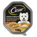Cesar S lections du Potager Dog Food with Turkey Vegetable Hearts and Rice Mix 150 g - 14 tubs