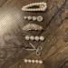 6Pcs/Set Elegant Faux Pearl Scissors Feather Shape Hair Clip Barrettes Gift for Girls 1 - Buy Online on GoSupps.com