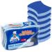 MR.SIGA Non-Scratch Cellulose Scrub Sponge, Dual-Sided Dishwashing Sponge for Kitchen, 12 Pack Royal Blue, Light Blue