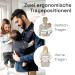 Marsupi Babystrage Classic 2.0 | Lightweight Baby Carrier for Newborns & Toddlers (3.5-15 kg) | Compact & Stable | Size S/M in Gray - Buy Online on GoSupps.com