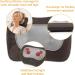 Medisana MC 840 Shiatsu Massage Pillow - Heated Neck Shoulder & Back Massager with Remote Control & Red Light Function | Ideal for Relaxation - Buy Online on GoSupps.com