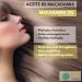 Snadi - Macadamia and Jojoba Oil Bio 100% Pure and Natural 125ml | Ideal for Hair Hydration and Shine | Anti-Frizz Benefits | Hair Strengthening | Split Ends - Buy Online on GoSupps.com