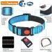 Haapaw Blue Reflective Dog Collar - Padded Neoprene Breathable Nylon for Small Medium & Large Dogs (1 Pack) - Buy Online on GoSupps.com