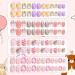 Kalolary 144 PCs Unicorn Pattern Children's Press-On Nails Set | Short Full Cover Artificial Fingernails with Nail Glue Sticker - Perfect Gift for Kids - Buy Online on GoSupps.com