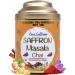 Sancha Tea Boutique Chai safran Masala Chai Chai sans caf ine m lange de tisanes pures 25 sachets de th pyramide Chai Masala th Kesar Kesar Chai th au safran safran masala chai sans caf ine 1 Count (Pack of 1) - Buy Online on GoSupps.com