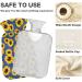 Shop Sunflower Denim 2L Hot Water Bottle with Lid - Pain Relief & Winter Warmth for Hands & Feet - Buy Online on GoSupps.com