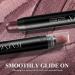 LUXAZA Cream Eye Shadow Stick 75 Ruby Pearl - Metallic Eye Brightener, Blush, and Eyeliner Stick with Blending Brush - Smooth Application - Buy Online on GoSupps.com