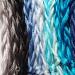 Levylisa Mulberry Silk Floss Embroidery Thread - 12 Skeins Blue Gradient | Cross Stitch & DIY Sewing Kits - Buy Online on GoSupps.com