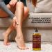 MAJESTIC PURE Cellulite Massage Oil with Vegan Collagen & Stem Cells - Anti Cellulite Essential Oil Blend for Skin Tightening and Firming - 16 fl oz - Buy Online on GoSupps.com