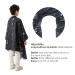 PERFEHAIR Kids Hair Cutting Cape with Sleeves | Professional Salon & Home Use | Black Space Print for Boys & Girls - Buy Online on GoSupps.com