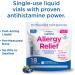 CalmCo Adult Allergy Relief Vials Pre-Measured Diphenhydramine HCl 25mg Travel Size Allergy Medicine for Ages 12+ Antihistamine for Sneezing Runny Nose & Itchy Eyes Mixed Berry Flavor 18 Count - Buy Online on GoSupps.com