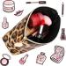 2 Pack Leopard Print Makeup Bags - Portable Toiletry Pouch for Women & Girls | Perfect Travel Cosmetic Bag - Buy Online on GoSupps.com