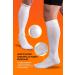 B-Driven Knee High Compression Socks 20-30 mmHG for Blood Circulation | Black 2 Pairs - Ideal for Sports & Travel - Buy Online on GoSupps.com