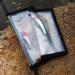 HomDeak 4 Pack Fishing Bait Cover - Durable Clear 0.5mm PVC Wraps for Shape Fishing Hooks - Saltwater and Freshwater Fishing Gear - 2 Large + 2 Medium - 4 Pieces - Buy Online on GoSupps.com