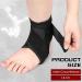 Honoson Kids Ankle Brace - 2 Pcs Breathable Neoprene Compression Sleeve for Achilles Tendonitis Relief and Plantar Fasciitis - Adjustable Wrap for Sprained Ankles - Buy Online on GoSupps.com