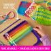 Made By Me Ultimate Weaving Loom Kit - 378 Craft Loops, 25 Projects, 9 Rainbow Colors - DIY Hook & Loop Potholder Kit - Buy Online on GoSupps.com