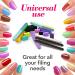 16 Pcs Nail Files & Buffers Set - OVLUX Professional & Home Nail Buffer Block Tool - Double Sided Grit Files for Natural Nails - 7 Step Nail Strips - Buy Online on GoSupps.com