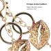 2Pcs Sparkling Lips & Lipstick Keychain Set - Red Bling Charm for Keys, Purse, Bags - Buy Online on GoSupps.com