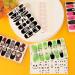 6sheets Halloween Nail Wraps Gel Nail Stickers Glow in The Dark Nail Polish Stickers Full Nail Wraps Self Adhesive Ghost Skeleton Stick on Halloween Nails - Buy Online on GoSupps.com