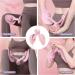 ZONRIBIN Thigh Master - Ultimate Thigh & Hip Strengthener | Gym Equipment for Home Workout | Toning Tool for Legs Arms and Butt - Pink - Buy Online on GoSupps.com