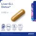 Pure Encapsulations Liver-G.I. Detox - Liver Cleanser & GI Detox with Alpha Lipoic Acid & Curcumin - Gluten Free Non-GMO 60 Capsules - International Shipping Available - Buy Online on GoSupps.com