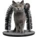 Arch Cat Groomer Cat Self Grooming Brush Cat Toy Cat Self Groomer Massager and Cat Scratcher Hair Trimming Brush Cat Scratcher Pet Toy Pattern ONE - Buy Online on GoSupps.com