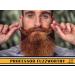 Professor Fuzzworthy's Gentleman's Face & Beard Oil Serum - Natural Organic Grooming for Normal Curly Dry Hair & Sensitive Skin | Sulfate & Paraben Free - Buy Online on GoSupps.com