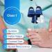 Sports Laboratory Bunion Corrector for Women and Men - Orthopedic Splints with Bunion Relief Guide - Day/Night Support - Adjustable Size (Blue) - Buy Online on GoSupps.com